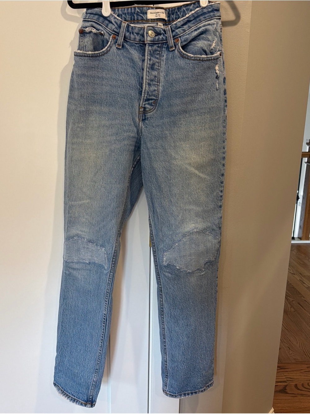 Abercrombie And Fitch Curve Love The Dad High Rise Woman’s Size 25 0 Reg Length